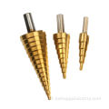 3PCS HSS Step Cutter Bit